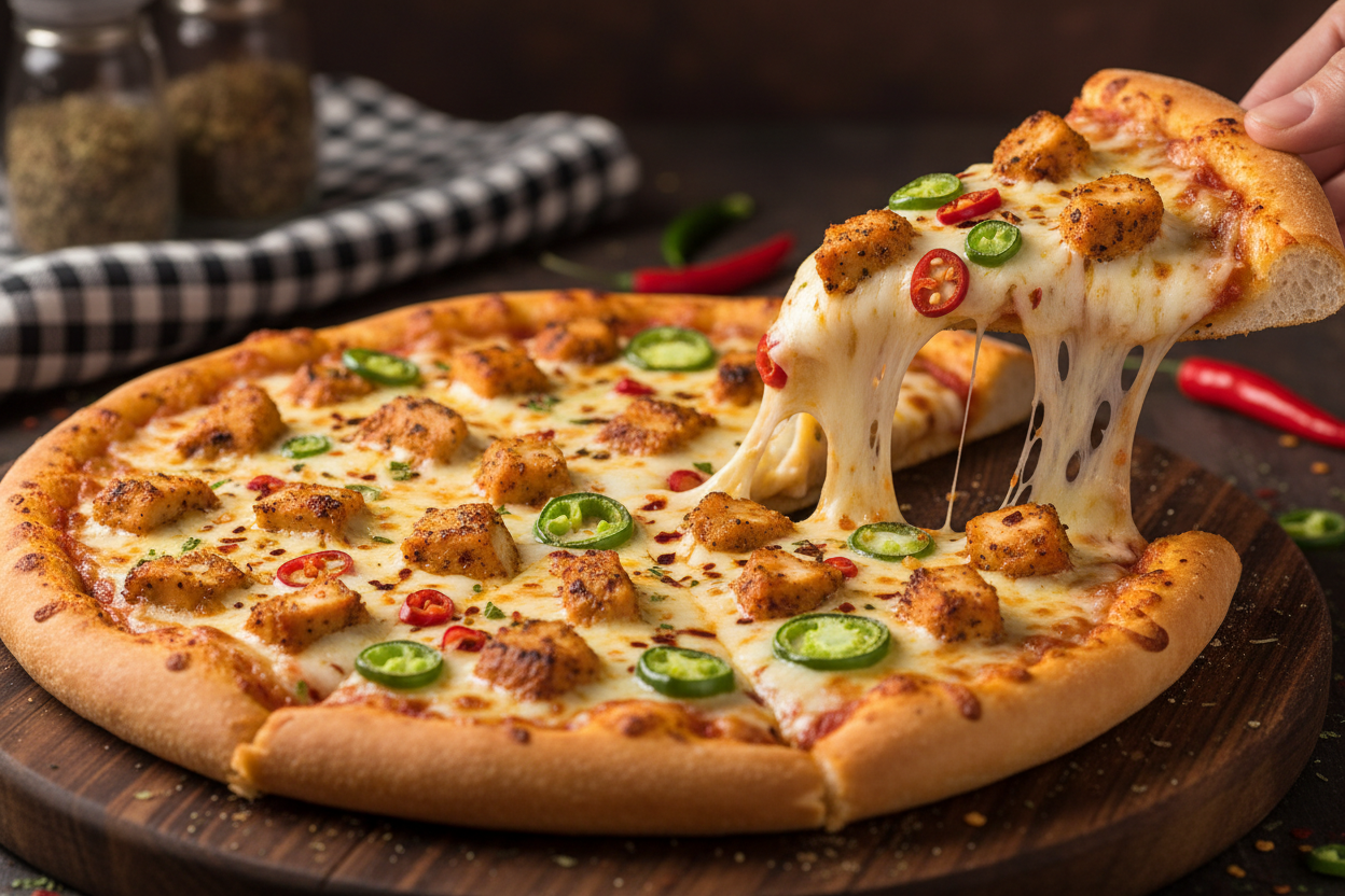 Chicken Hot 'N' Spicy Pizza