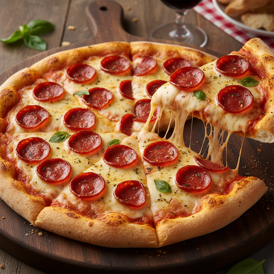 Chicken Pepperoni Pizza