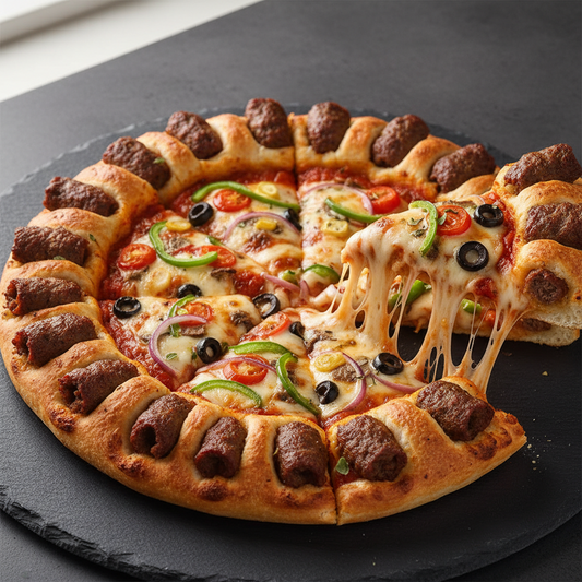 KABAB STUFFER PIZZA