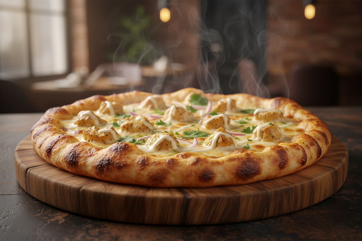Malai Boti Pizza