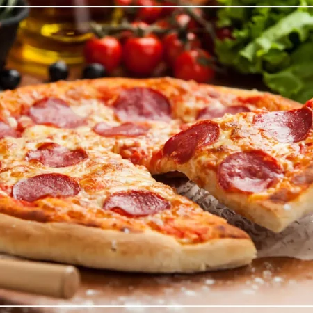 Chicken Pepperoni Pizza
